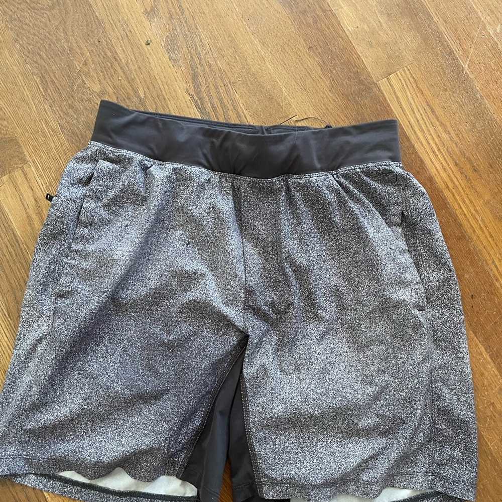 Gray Lululemon shorts